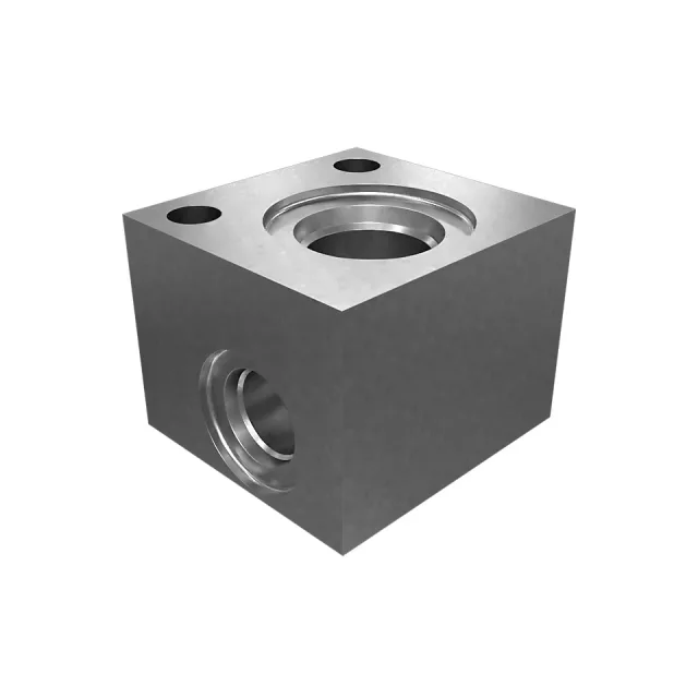 3/4-16" Port Steel Junction Block