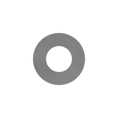 Caterpillar 0.5mm Thick Arandela — vista en tres cuartos