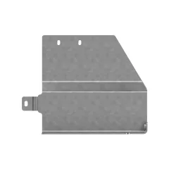 Caterpillar 6mm Kalınlık Left Hand Bottom Guard Plakları — açılı görünüm