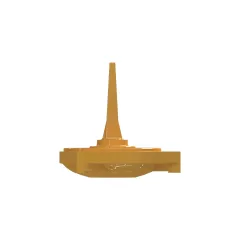 Caterpillar Engine Oil Cooler Cover — açılı görünüm