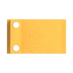 Caterpillar Boom Auxiliary Hydraulic Lines Mounting Plate — three-quarter view