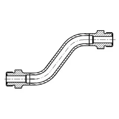 Caterpillar Boom Cylinder Lines Tube