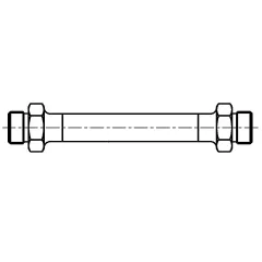 Caterpillar Boom Cylinder Lines Tube — Dreiviertelansicht