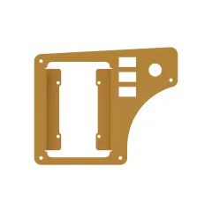 Caterpillar 2mm Thick Cabin Trim Cover — açılı görünüm