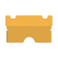 Caterpillar 2mm Thick Air Conditioner ABDECKUNG — Dreiviertelansicht