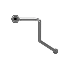 Caterpillar 10.22mm ID Air Durumer Lines Tube — açılı görünüm