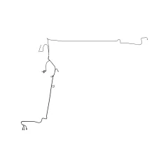 Caterpillar Front Chassis Harness — açılı görünüm