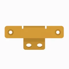 Caterpillar Boom Swing Position Sensör Harness Cover Bracket — açılı görünüm