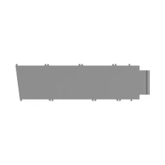 Caterpillar Conveyor Guard Rear Plate — açılı görünüm
