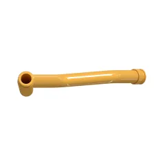 Caterpillar 22.1mm Medidor interior TURBOCOMPRESOR Oil Lines TUBERÍA — vista en tres cuartos