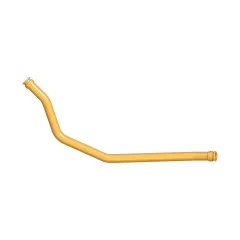Caterpillar 22.1mm Medidor interior TURBOCOMPRESOR Oil Lines TUBERÍA — vista en tres cuartos