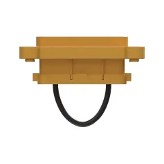 Caterpillar 70 BOLZEN VERBINDER Receptacle — Dreiviertelansicht