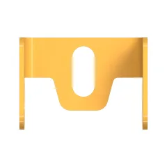 Caterpillar 2mmKan Kabini Kapak Hinge Bracket — açılı görünüm