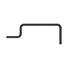 Caterpillar Hızlı Çift Hatları Bracket — açılı görünüm