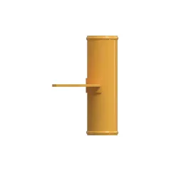 Caterpillar Radyatör Hoş Destek Pipe — açılı görünüm