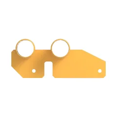 Caterpillar Radyatör Hoş Destek Pipe — açılı görünüm