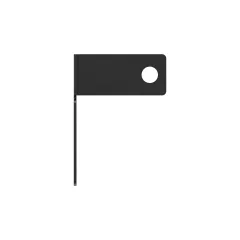 Caterpillar Toz Perde Lifter Mounting Plate — açılı görünüm