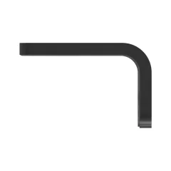 Caterpillar 8mm Thick Fuel Lines Mounting Bracket — three-quarter view