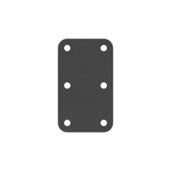 Caterpillar 8mm Kalınlık Arka Bumper Dağı — açılı görünüm