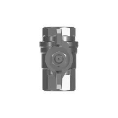 Caterpillar 3/4" NPT Ball Valve — açılı görünüm