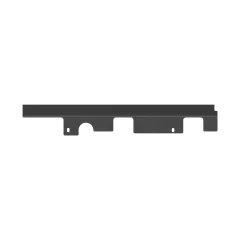 Caterpillar Left Hand Outer Screed Extension Cover — three-quarter view