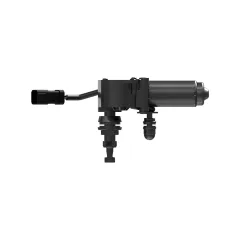 Caterpillar Window Wiper Motor — vista en tres cuartos