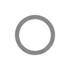Caterpillar 2.3mm Thick Round Gasket — açılı görünüm