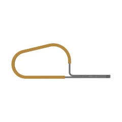 Caterpillar Birden çok Sınıf Two Tube Clip — açılı görünüm