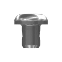 Caterpillar No. 10 (.190)"-32 x 1/4" Rounded Pan Head Internal Hex Vida — açılı görünüm