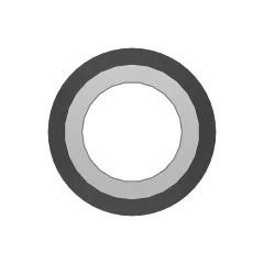 Caterpillar 6.35mm Long Steel Ressort Pin — vue de trois quarts