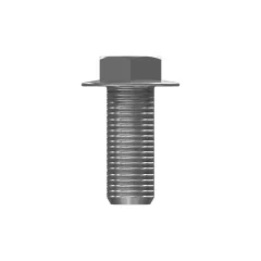 Caterpillar M10 Hexagonal FLANSCH Head SCHRAUBBOLZEN — Dreiviertelansicht