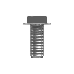 Caterpillar M10 Hexagonal FLANSCH Head SCHRAUBBOLZEN — Dreiviertelansicht