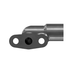 Caterpillar 3/4" Turbocharger Oil Adapter — three-quarter view