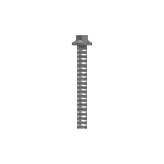 Caterpillar M8 Cabeza de BRIDA Hexagonal PERNO — vista en tres cuartos