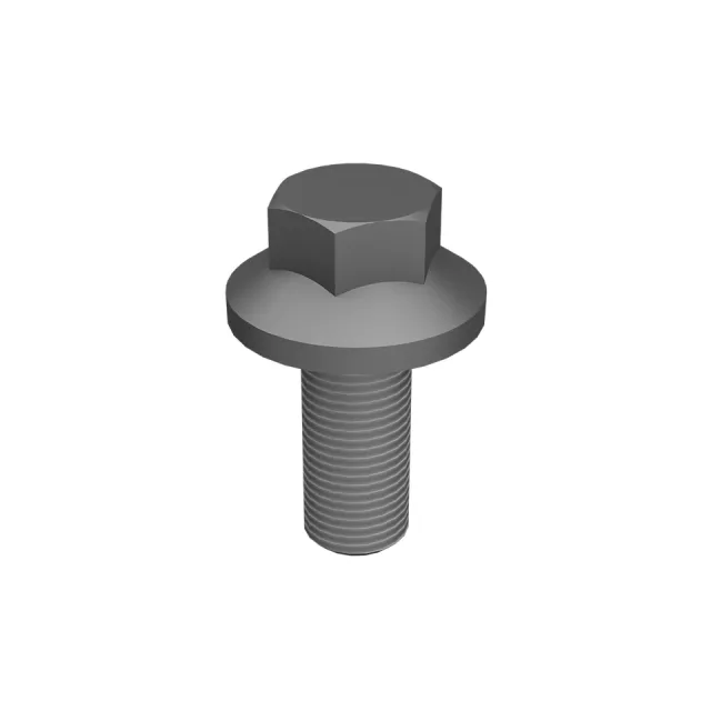 M6 Bolt tête de bretelle hexagonale