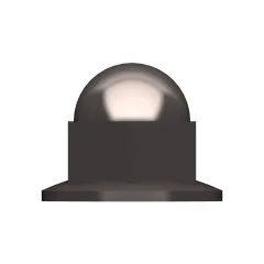 Caterpillar M8 x 1.25mm Hex Acorn Nut — three-quarter view
