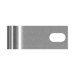 Caterpillar 31.75mm Width Half Hook Clip — vista en tres cuartos