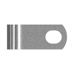 Caterpillar 25.4mm Width Bottom Hook Clip — açılı görünüm