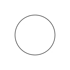 Caterpillar 279.98mm Inner Diameter Internal DICHTUNG RING — Dreiviertelansicht