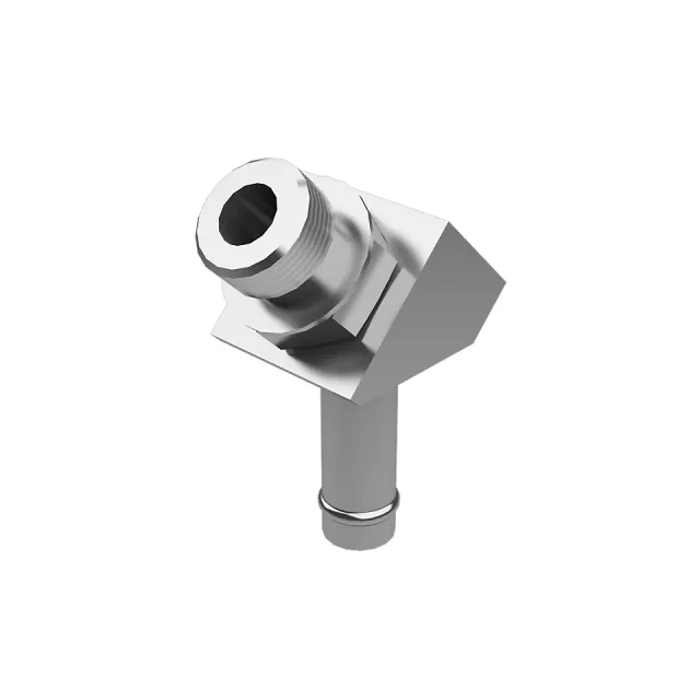 Adaptador 45 grau cotovelo 44.00mm longo