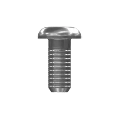 Caterpillar No. 8 (.164)"-32 x 3/8" Rounded Pan Head Internal Hex Vida — açılı görünüm