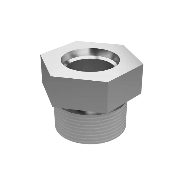 Adaptateur de tête droite 1-1/16-12 Hex