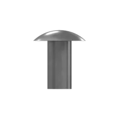 Caterpillar 6.4mm Diâmetro corporal Rebite Pop — vista de três quartos