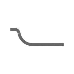 Caterpillar 35.00mm İç Segment Two Piece Clip — açılı görünüm