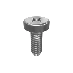 Caterpillar No. 10 (.190)"-24 x 1/2" Tornillo de Ranura de Cruz de Cabeza Redonda