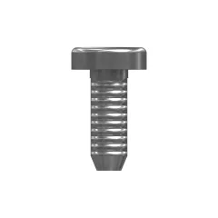 Caterpillar No. 10 (.190)"-24 x 1/2" Tornillo de Ranura de Cruz de Cabeza Redonda — vista en tres cuartos