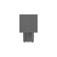 Caterpillar 1/8-27 X 1/4-18 NPTF 90 Gradbogenadapter — Dreiviertelansicht