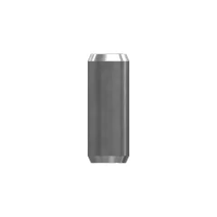 Caterpillar Pino de aço de aço longo chamfered longo da extremidade de 25mm — vista de três quartos
