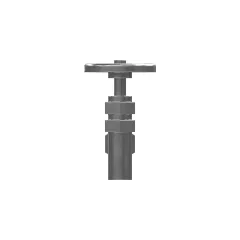 Caterpillar 1/2" Thread Shutoff Válvula — vista de três quartos