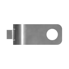 Caterpillar Diámetro interno de dos piezas Clip 28.58mm — vista en tres cuartos